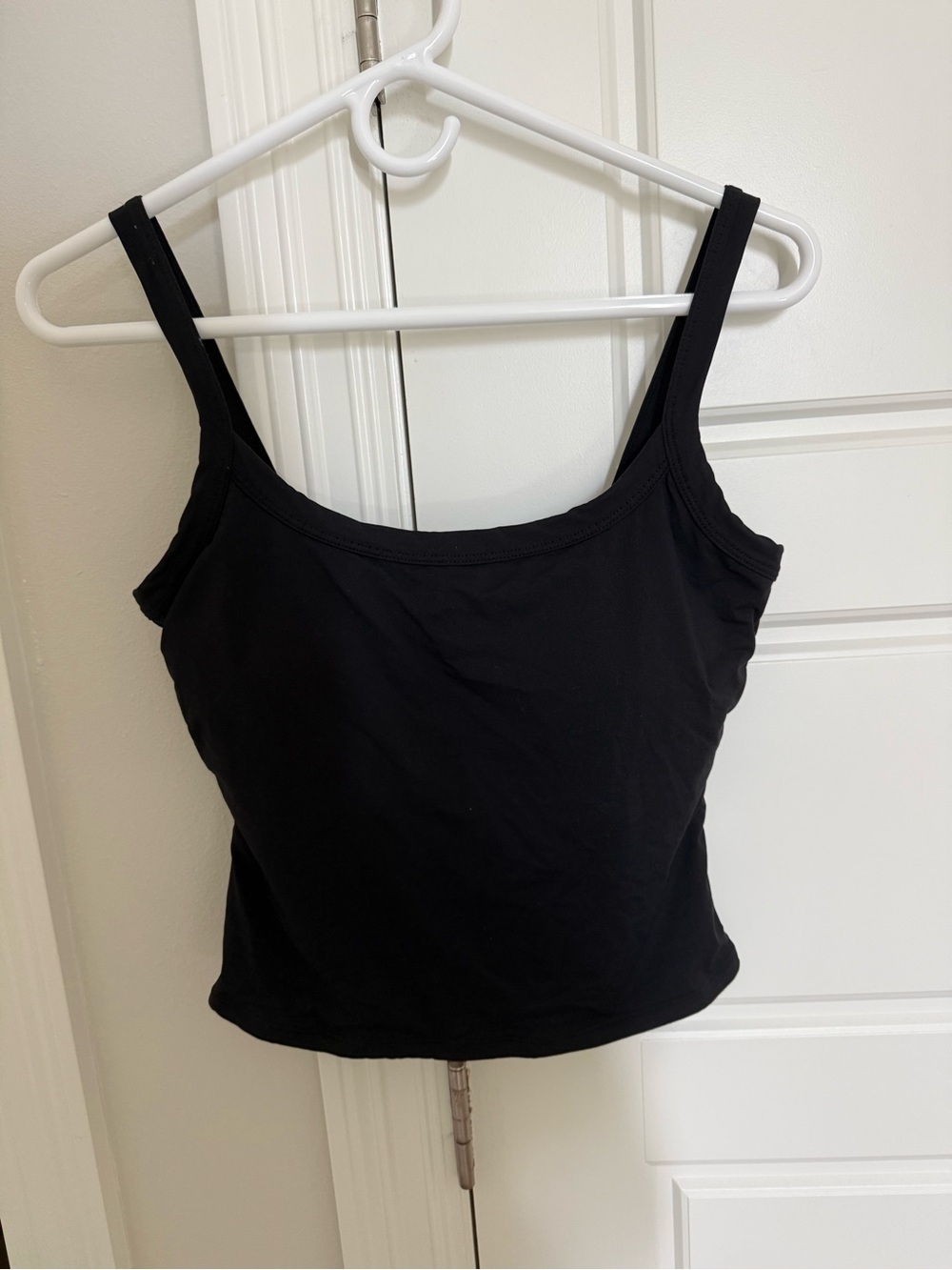 Black tank top